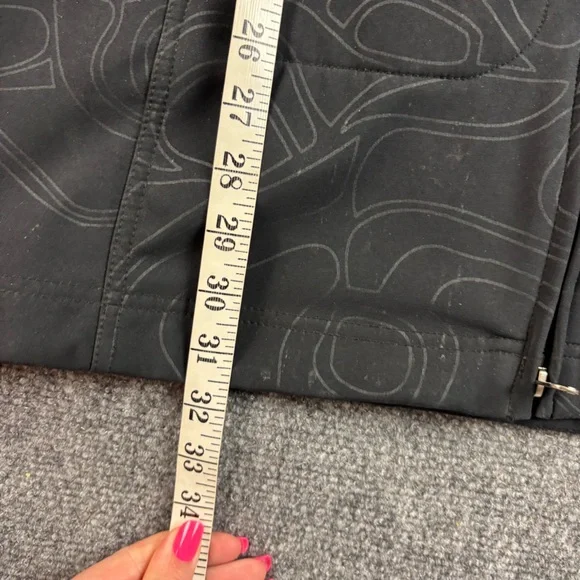 LOLE Women’s Black Glowing Jacket Softshell Fleece lined Hooded Peacoat - Small - Picture 6 of 9